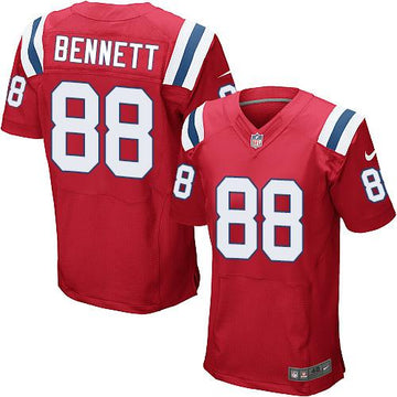 Martellus Bennett New England Patriots red Elite jersey