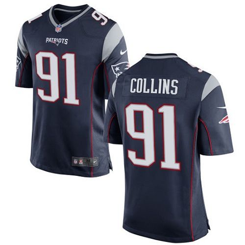 Jamie Collins New England Patriots navy Elite jersey