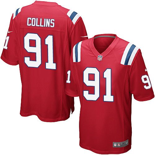 Jamie Collins New England Patriots red Elite jersey