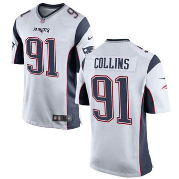 Jamie Collins New England Patriots white Elite jersey