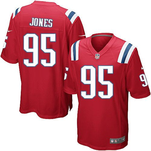 Chandler Jones New England Patriots red Elite jersey