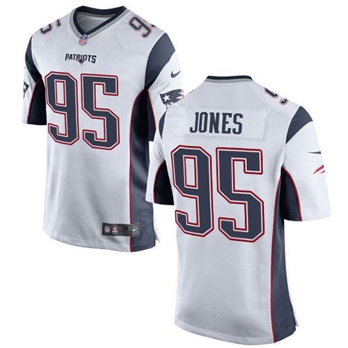Chandler Jones New England Patriots white Elite jersey