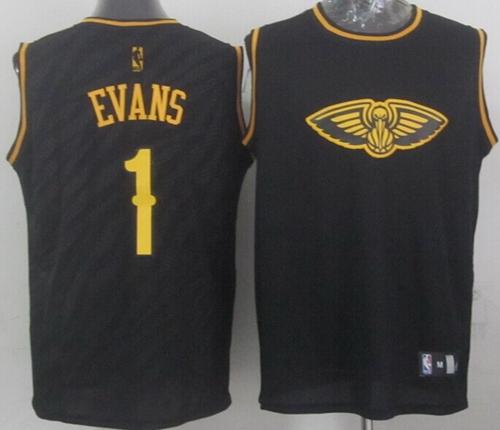 Tyreke Evans New Orleans Pelicans black Fashion jersey