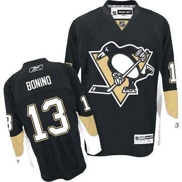 Nick Bonino Pittsburgh Penguins black Home jersey