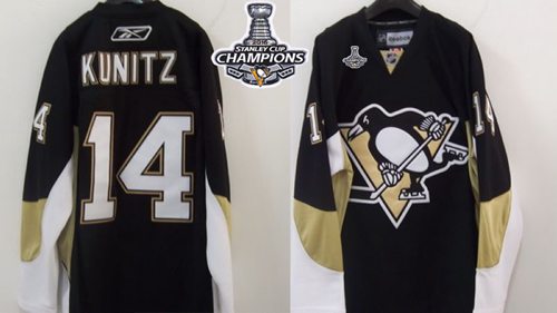 Chris Kunitz Pittsburgh Penguins black jersey