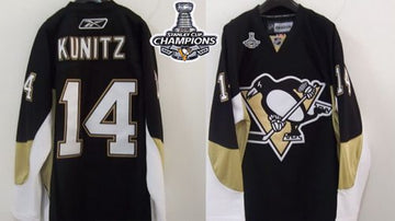 Chris Kunitz Pittsburgh Penguins black jersey