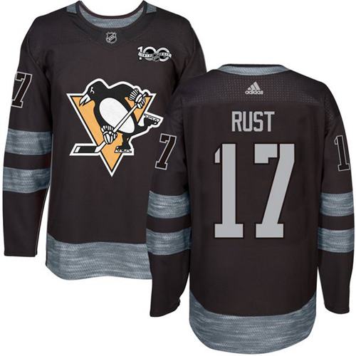 Bryan Rust Pittsburgh Penguins black jersey