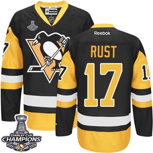 Bryan Rust Pittsburgh Penguins black Alternate jersey