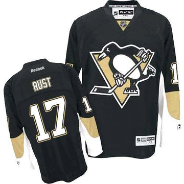 Bryan Rust Pittsburgh Penguins black Home jersey