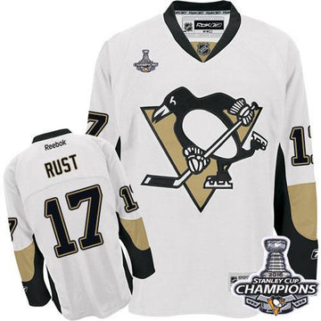 Bryan Rust Pittsburgh Penguins white jersey