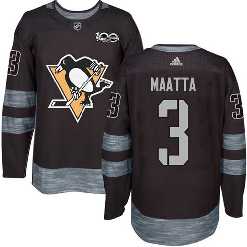 Olli Maatta Pittsburgh Penguins black jersey