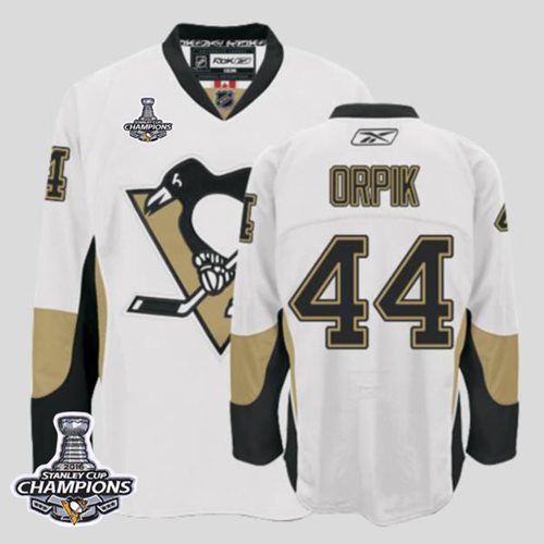 Orpik Pittsburgh Penguins white jersey