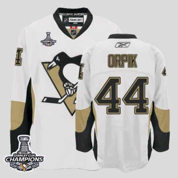 Orpik Pittsburgh Penguins white jersey