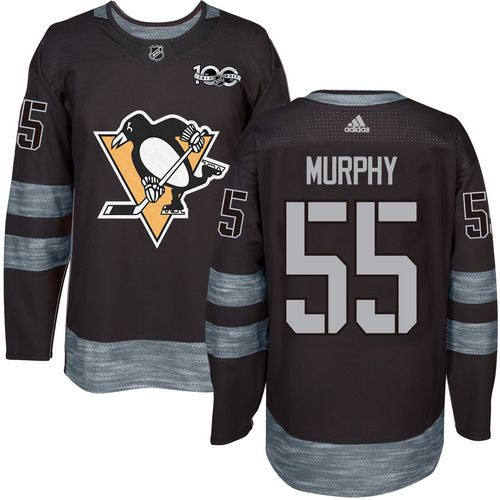 Larry Murphy Pittsburgh Penguins black jersey
