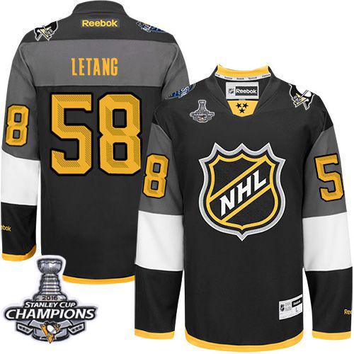 Kris Letang Pittsburgh Penguins black jersey