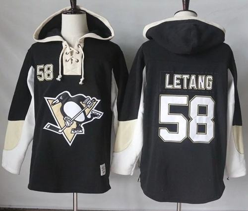 Kris Letang Pittsburgh Penguins black jersey