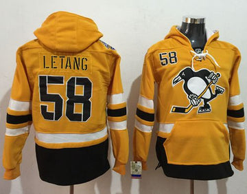 Kris Letang Pittsburgh Penguins gold Stadium Series jersey