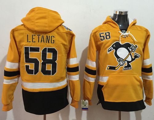 Kris Letang Pittsburgh Penguins gold Stadium Series jersey