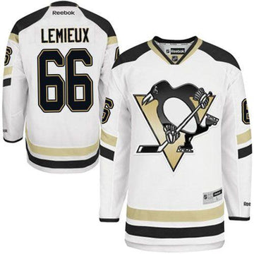 Mario Lemieux Pittsburgh Penguins white Stadium Series jersey