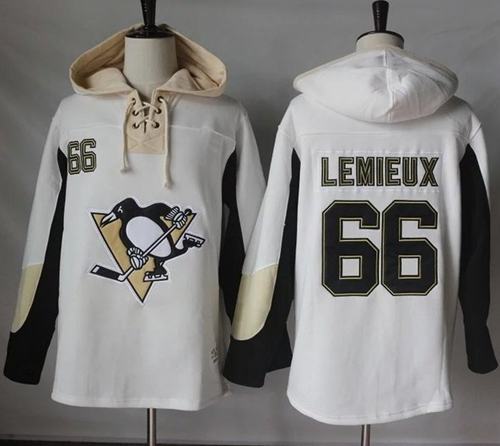 Mario Lemieux Pittsburgh Penguins white jersey