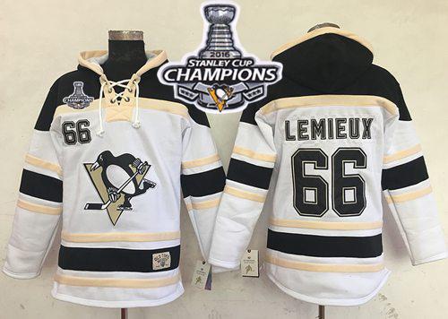 Mario Lemieux Pittsburgh Penguins white jersey