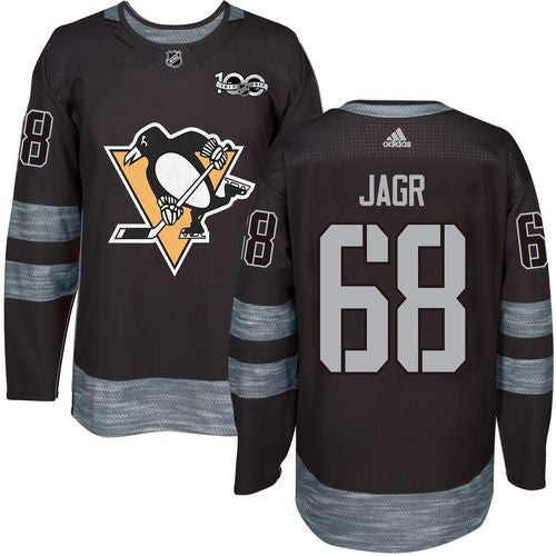 Jaromir Jagr Pittsburgh Penguins black jersey