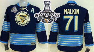 Evgeni Malkin Pittsburgh Penguins blue Winter Classic jersey