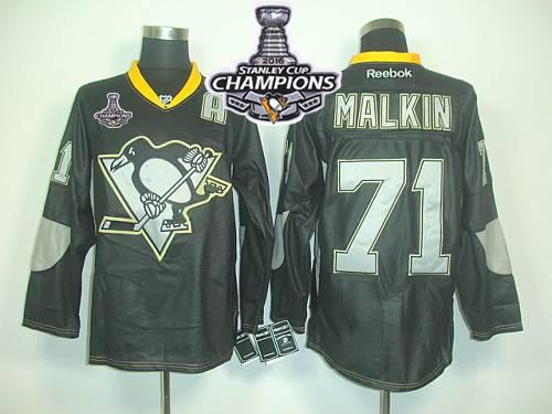 Evgeni Malkin Pittsburgh Penguins black jersey