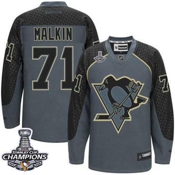 Evgeni Malkin Pittsburgh Penguins charcoal Fashion jersey