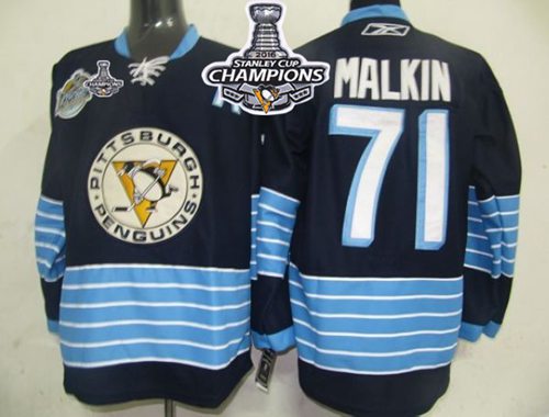 Evgeni Malkin Pittsburgh Penguins blue Winter Classic jersey