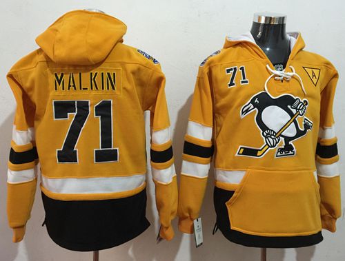 Evgeni Malkin Pittsburgh Penguins gold Stadium Series jersey
