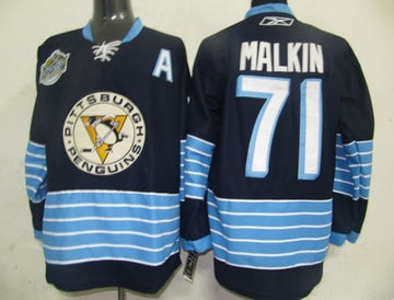 Evgeni Malkin Pittsburgh Penguins blue Winter Classic jersey
