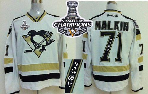 Evgeni Malkin Pittsburgh Penguins white Stadium Series jersey