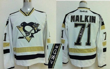 Evgeni Malkin Pittsburgh Penguins white Stadium Series jersey