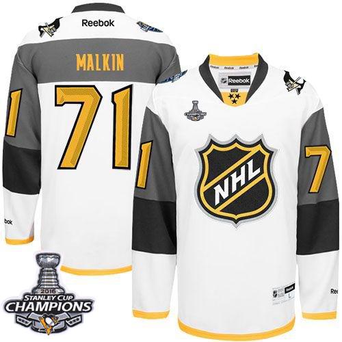 Evgeni Malkin Pittsburgh Penguins white jersey