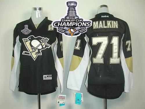 Vgeni Malkin Pittsburgh Penguins black Home jersey