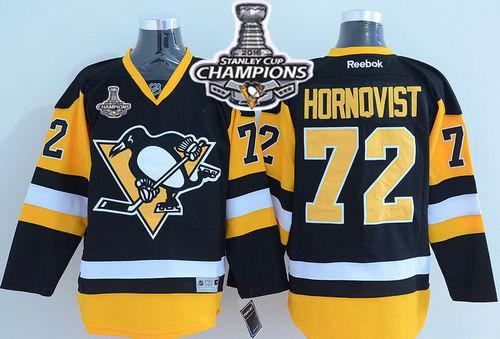 Patric Hornqvist Pittsburgh Penguins black Alternate jersey