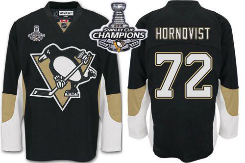 Patric Hornqvist Pittsburgh Penguins black Home jersey