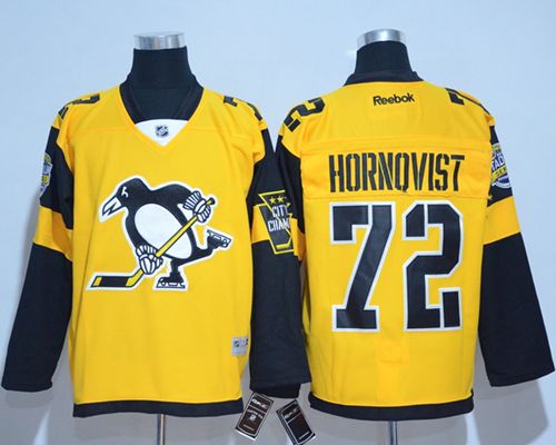 Patric Hornqvist Pittsburgh Penguins gold Stadium Series jersey