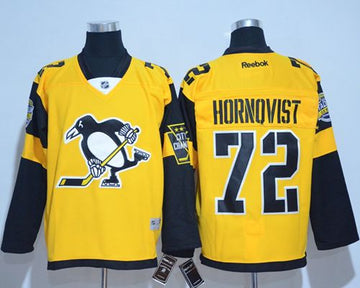 Patric Hornqvist Pittsburgh Penguins gold Stadium Series jersey