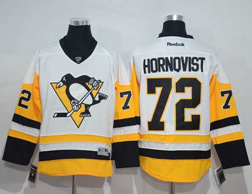 Patric Hornqvist Pittsburgh Penguins white Away jersey