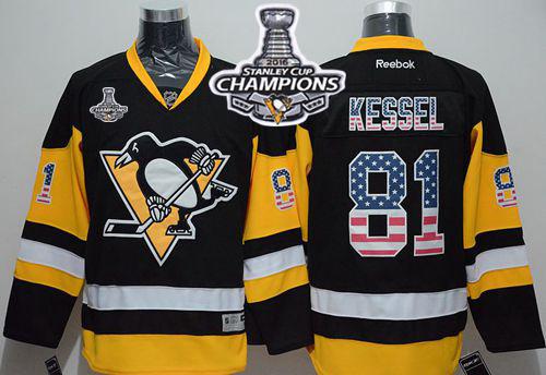 Phil Kessel Pittsburgh Penguins black Alternate jersey