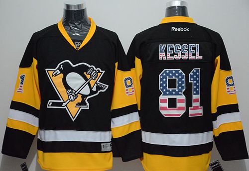 Phil Kessel Pittsburgh Penguins black Alternate jersey