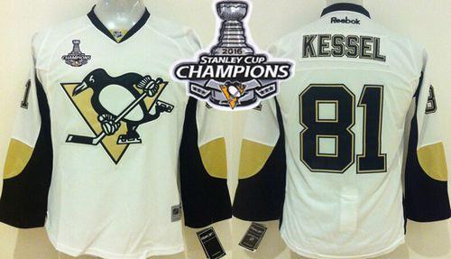 Phil Kessel Pittsburgh Penguins white jersey