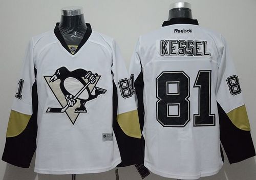 Phil Kessel Pittsburgh Penguins white Away jersey
