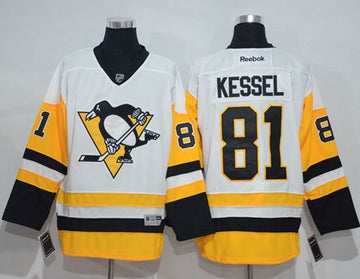 Phil Kessel Pittsburgh Penguins white Away jersey