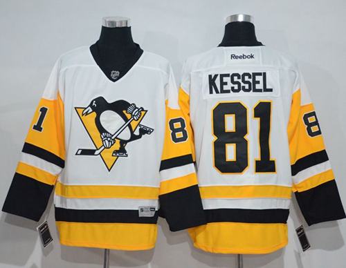 Phil Kessel Pittsburgh Penguins white Away jersey