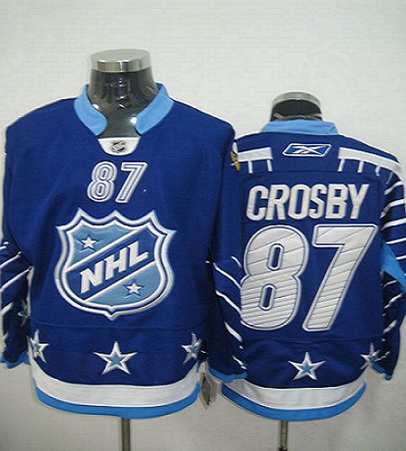 Sidney Crosby Pittsburgh Penguins blue jersey