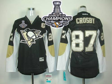 Sidney Crosby Pittsburgh Penguins black Home jersey