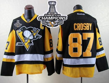 Sidney Crosby Pittsburgh Penguins black Alternate jersey